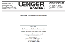 Tablet Screenshot of lenger.de